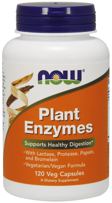 NOW: Plant Enzymes 120 Veg Capsules