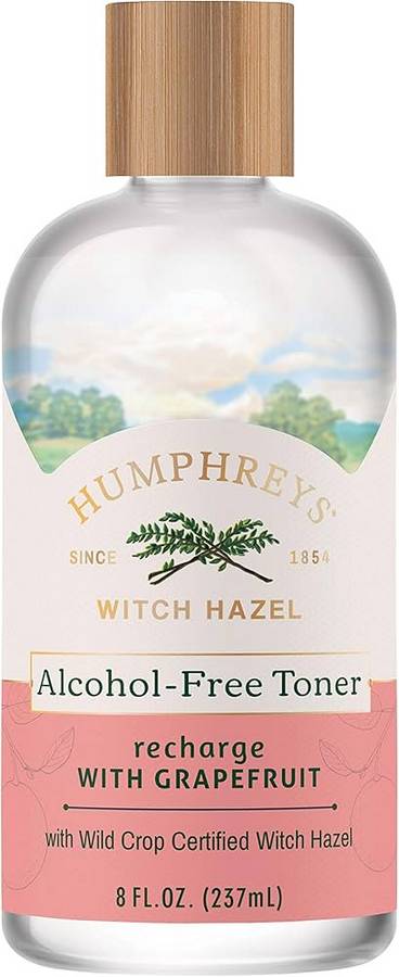 HUMPHREYS PHARMACAL INC.: Alcohol Free Witch Hazel w/ Grapefruit Toner 8 OUNCE