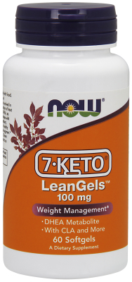 NOW: 7-KETO LeanGels 100 mg 60 Gels
