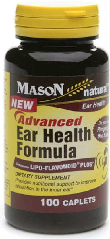 MASON VITAMINS: Advance Ear Health Formula Caplets 120 caplet