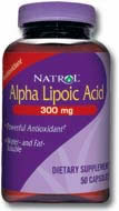 NATROL: Alpha Lipoic Acid 300mg 50 caps