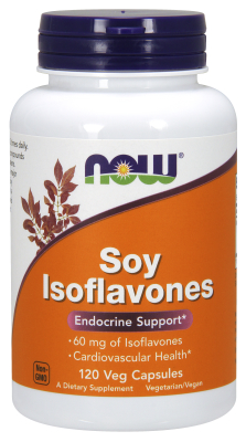 NOW: SOY ISOFLAVONES 150mg  120 VCAPS 1