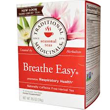 TRADITIONAL MEDICINALS TEAS: Breathe Easy Tea 16 bags