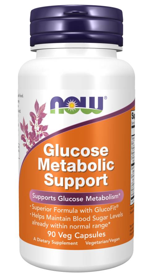 NOW: GLUCOSE METABOLISM SUPPORT 90 CAPS