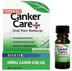 QUANTUM: Canker Care Plus Gel .33 oz