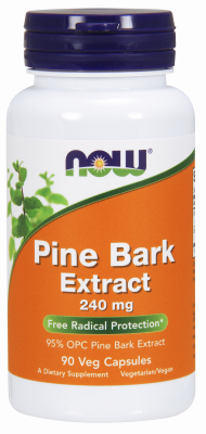 NOW: Pine Bark Extract 240 mg 90 Veg Capsules