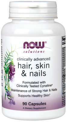 Now Hair Skin And Nails With Cynatine 90 Capsules, Save Big at VitaNet ...