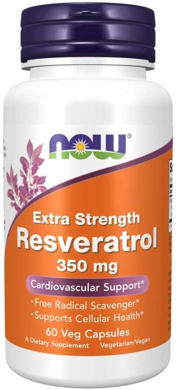 Extra Strength Resveratrol 350mg, 60 Veg Capsules