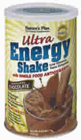 Natures Plus: Ultra Energy Chocolate Shake 3oz x 8 Packets