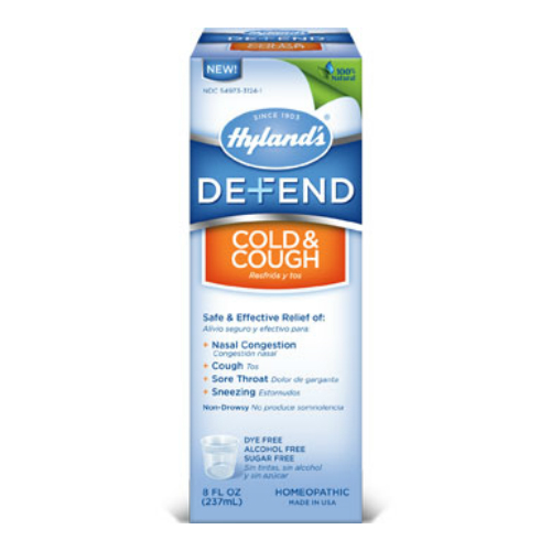 HYLANDS: Defend Cold & Cough 4 oz