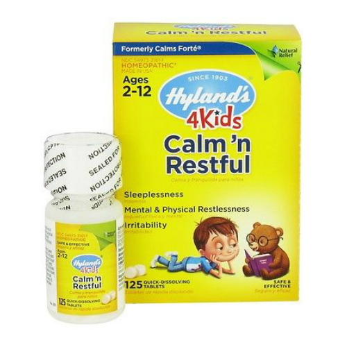 HYLANDS: Calm'n Restful 4 Kids 125 tablet