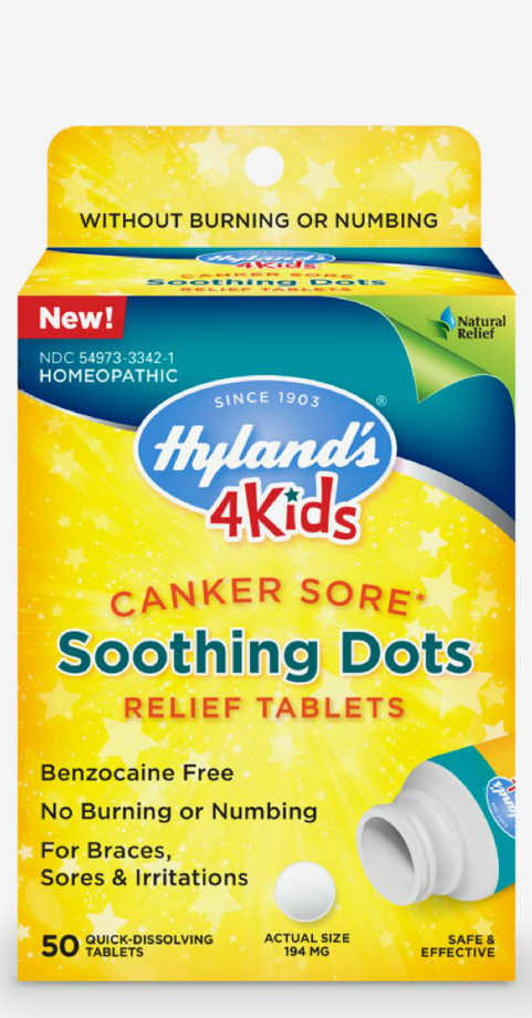 HYLANDS: 4 Kid Canker Sore Magic Dots 50 TAB