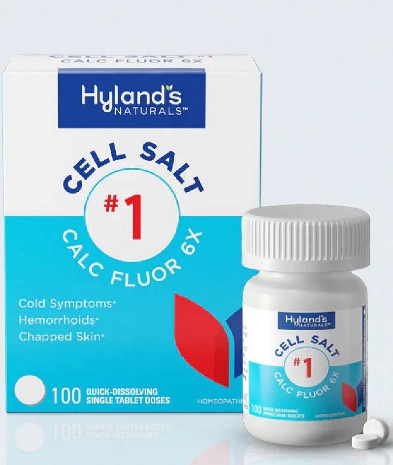 Hylands: Cell Salt #1 Cal Fluor 6x 100 Tabs