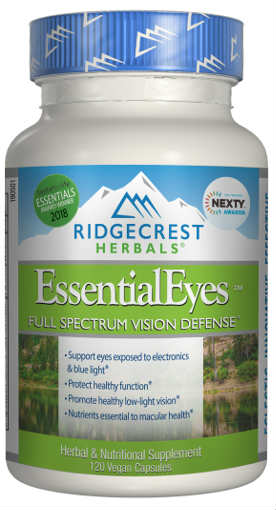 RIDGECREST HERBALS: Essential Eyes 120 capvegi