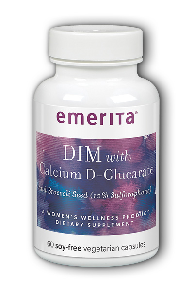 Emerita: DIM Formula with Calcium D-Glucarate 60 ct