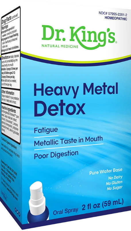 DR. KINGS MEDICINE BY KING BIO: Heavy Metal Detox 2 ounce