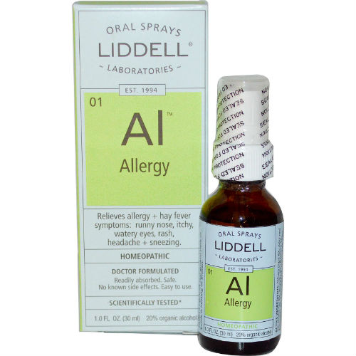 LIDDELL HOMEOPATHIC: Allergy Spray 1 oz