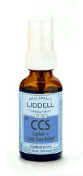 LIDDELL HOMEOPATHIC: Canker And Cold Sore Relief 1 oz