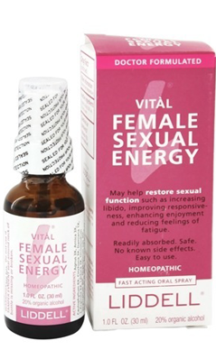 LIDDELL HOMEOPATHIC: Vital Energy Sexual Energy 1 oz