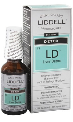 LIDDELL HOMEOPATHIC: Liver Detox 1 oz