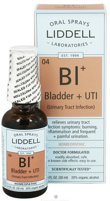LIDDELL HOMEOPATHIC: Bladder UTI Spray 1 oz