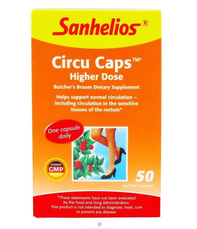 SANHELIOS: Circu Caps Higher Dose 50 caps