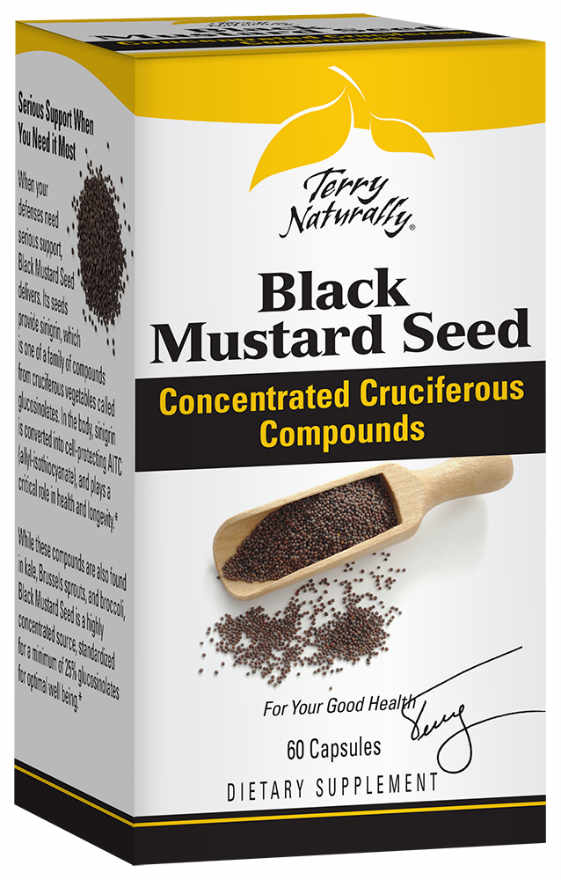 Europharma / Terry Naturally: Black Mustard Seed 60 Capsules
