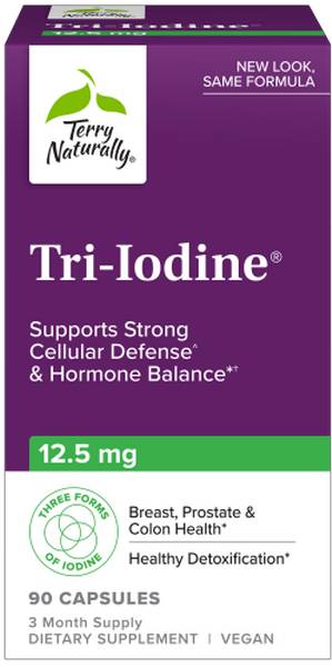 Europharma / Terry Naturally: Tri-Iodine 12.5mg 90 Caps