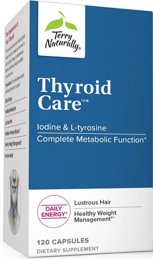 Europharma / Terry Naturally: Thyroid Care 120 Caps