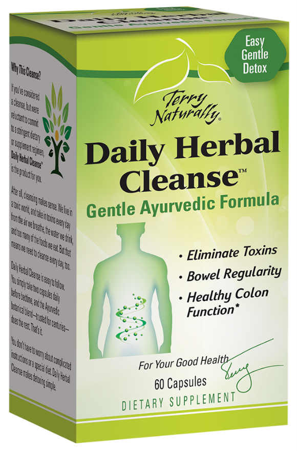 Europharma / Terry Naturally: Daily Herbal Cleanse 60 Capsules