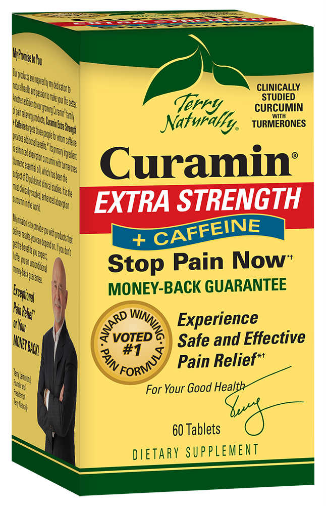 Curamin Extra Strength Plus Caffeine, 60 Tabs
