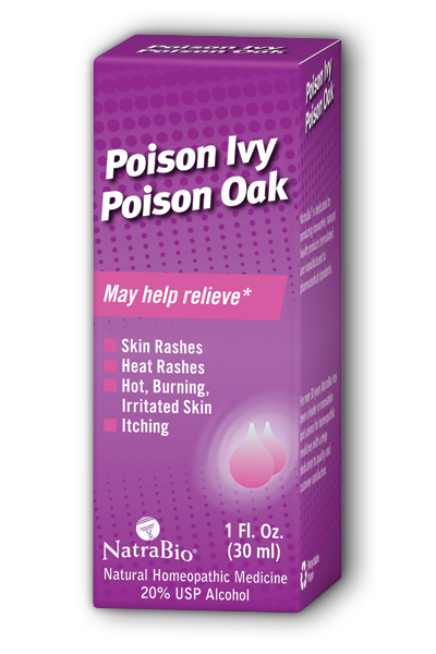 NATRA-BIO/BOTANICAL LABS: Poison Ivy & Oak Relief 1 fl oz