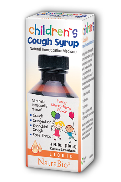 NATRA-BIO/BOTANICAL LABS: Children's Cough Syrup 4 fl oz
