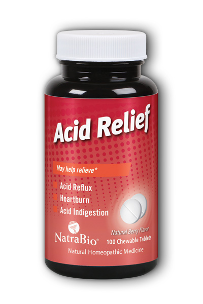 NATRA-BIO/BOTANICAL LABS: Acid Relief 4 ct