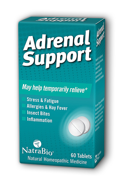 NATRA-BIO/BOTANICAL LABS: Adrenal Support 60 tabs