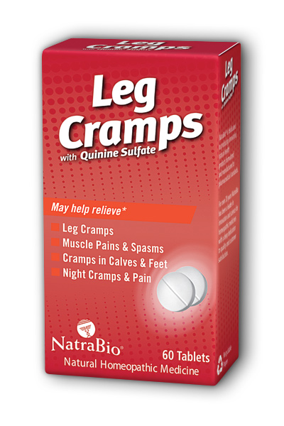 NATRA-BIO/BOTANICAL LABS: Leg Cramps 60 tabs