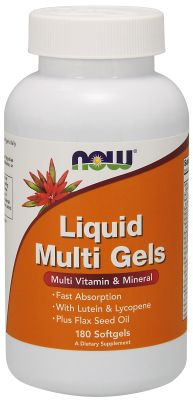 NOW: Liquid Multiple Softgels 180 Gels