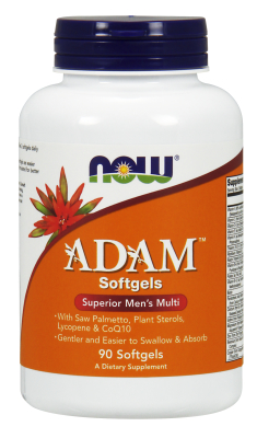 NOW: Adam Mens Multiple Vitamin 90 Softgels