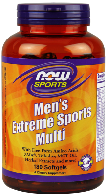NOW: MENS EXTREME SPORTS MULTIVITAMIN 180 SOFTGELS