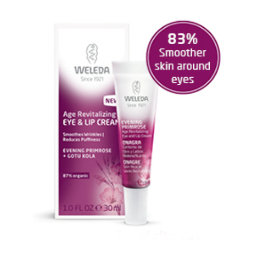 WELEDA: Evening Primrose Age Revitalizing Eye & Lip Cream 0.34 oz