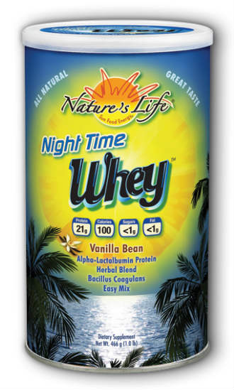 NATURE'S LIFE: Night Time Protein 1 LB