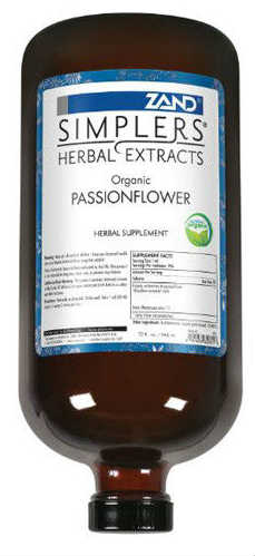 Zand: Passion Flower Extract Organic Liquid (Btl-Glass) 32oz