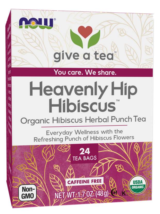 Heavenly Hip Hibiscus Tea, 24 bag