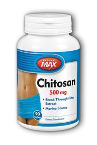 NaturalMax: Chitosan-500 90ct 500mg