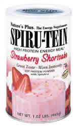 STRAWBERRY SHORTCAKE SPIRUTEIN 1 LB 1 LB from Natures Plus