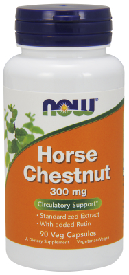 NOW: HORSE CHESTNUT EXT 300mg  90 CAPS 1