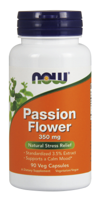 Passion Flower Extract 350mg 90 Vcaps from NOW