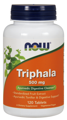 NOW: Triphala 500mg 120 Tabs