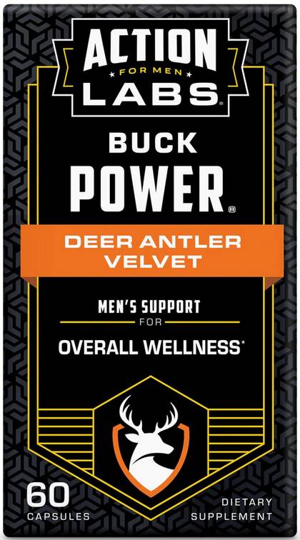 Action Labs: Deer Antler Velvet, BuckPower 60ct