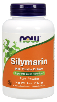 NOW: Silymarin (Milk Thistle Extract Pure Powder) 4oz